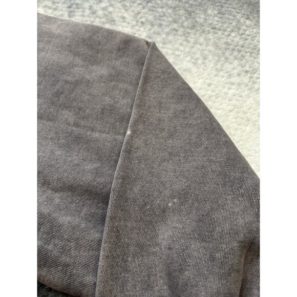 Target Universal Thread Ruffle Shoulder Sweatshirt Dark Charcoal Gray Size Large - Picture 7 of 13